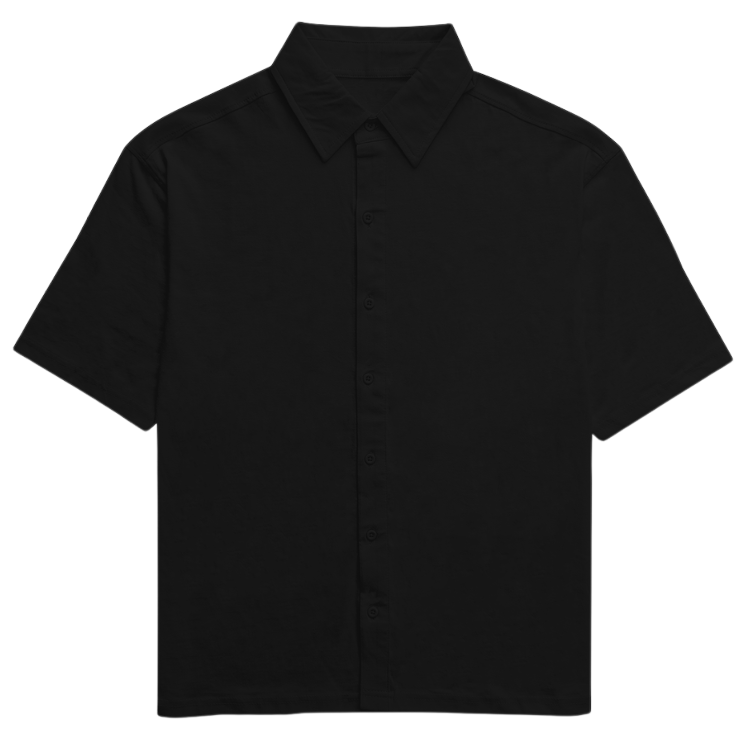 Unisex Oversized Half-Sleeve Cotton Shirt – Solid Colors in White, Black, Navy, Lavender, Baby Blue, Maroon & Light Pink | Sizes XL to 3XL